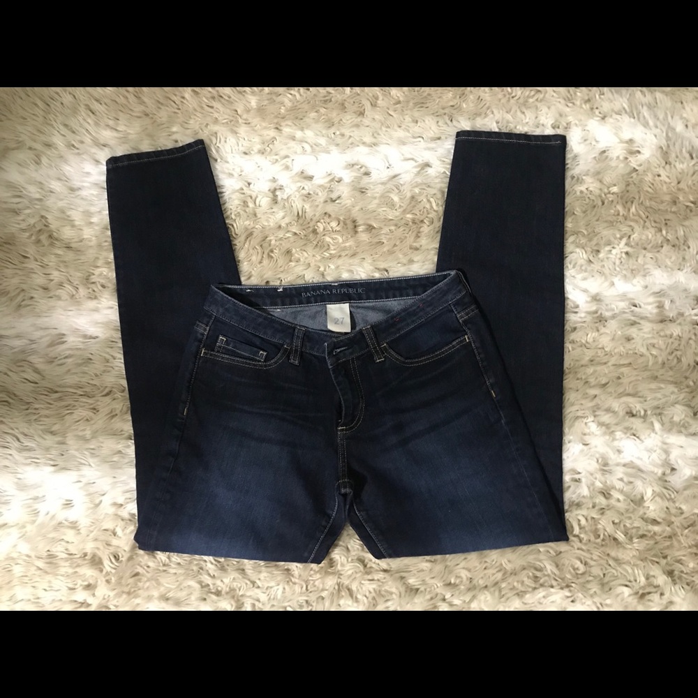 Banana Republic Ultimate Skinny Dark Ankle